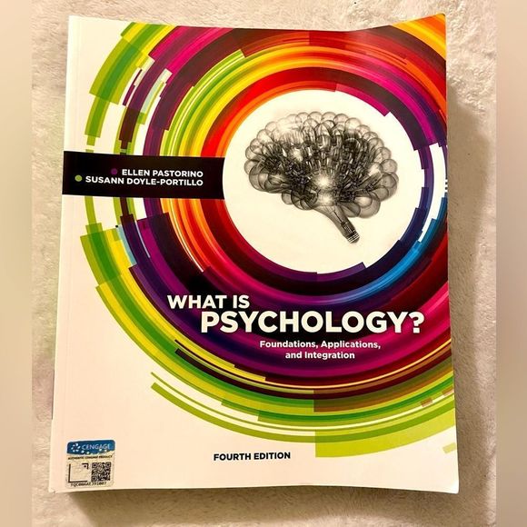 WHAT IS PSYCHOLOGY Textbook - Picture 1 of 5